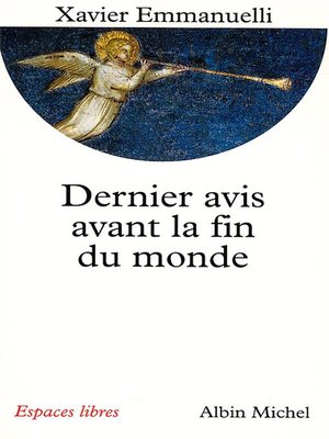 cover image of Dernier Avis avant la fin du monde